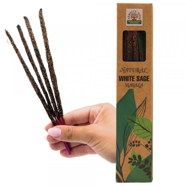 Encens Masala Botanique 100% Naturel - Sauge blanche