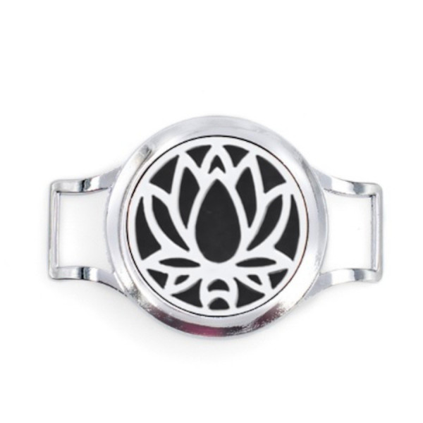 Médaillon de bracelet diffuseur fleur de lotus (bracelet OFFERT)