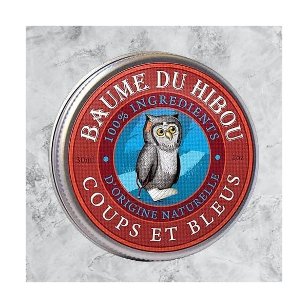 Baume du hibou BIO - Coups et bleus - 30 ml