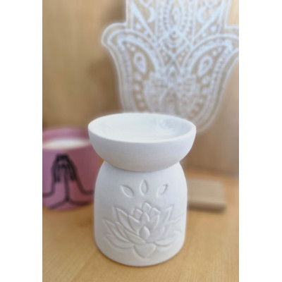 Brûleur céramique "fleur de lotus"