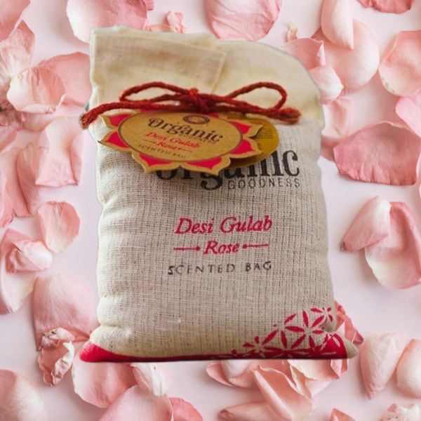 Sachet parfumé 100% naturel "rose"